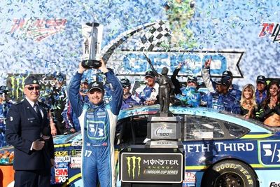 Ricky Stenhouse, Jr. in Talladega Victory Lane.