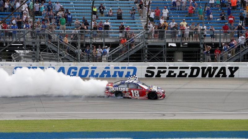 Busch Wins at Chicago