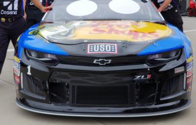 All-Star aero ducts seen on the No. 1 Chevy of Jamie McMurray.
