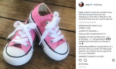 Dale Earnhardt, Jr  Baby Announcement