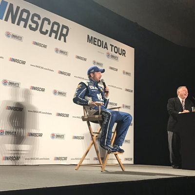 Dale Earnhardt Jr. opened up about his post-racing life during the NASCAR Media Tour in uptown Charlotte. 
