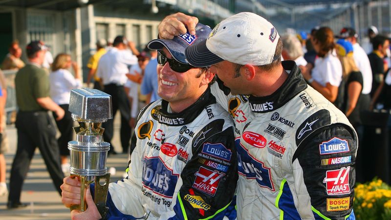 Since the inaugural Chase in 2004, the winner of the Brickyard 400 at Indianapolis has gone on to win the championship five times, including Jimmie Johnson in 2006. 