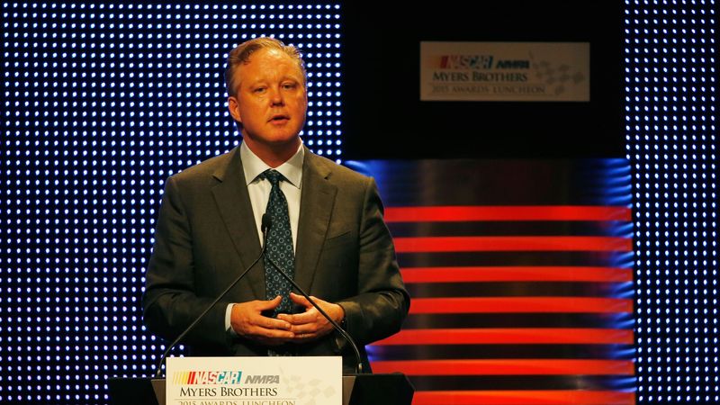 NASCAR Chairman and CEO Brian France announced Monster Energy as the new title sponsor of the sport's premier series beginning in 2017. 