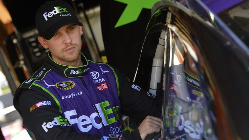 Denny Hamlin will enter 2017 with his eyes on a second Daytona 500 victory. 
