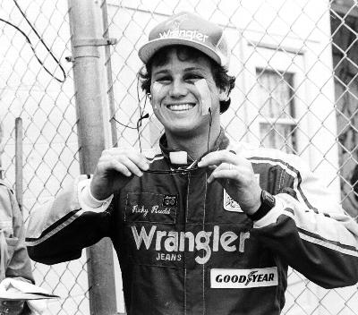 Ricky Rudd’s face was so swollen during one race he had to have his eyes taped open.