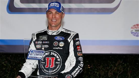 Kevin Harvick won the pole for Sunday's Folds of Honor QuikTrip 500, his second at Atlanta Motor Speedway.