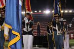 Jennifer Nettles sings the National Anthem