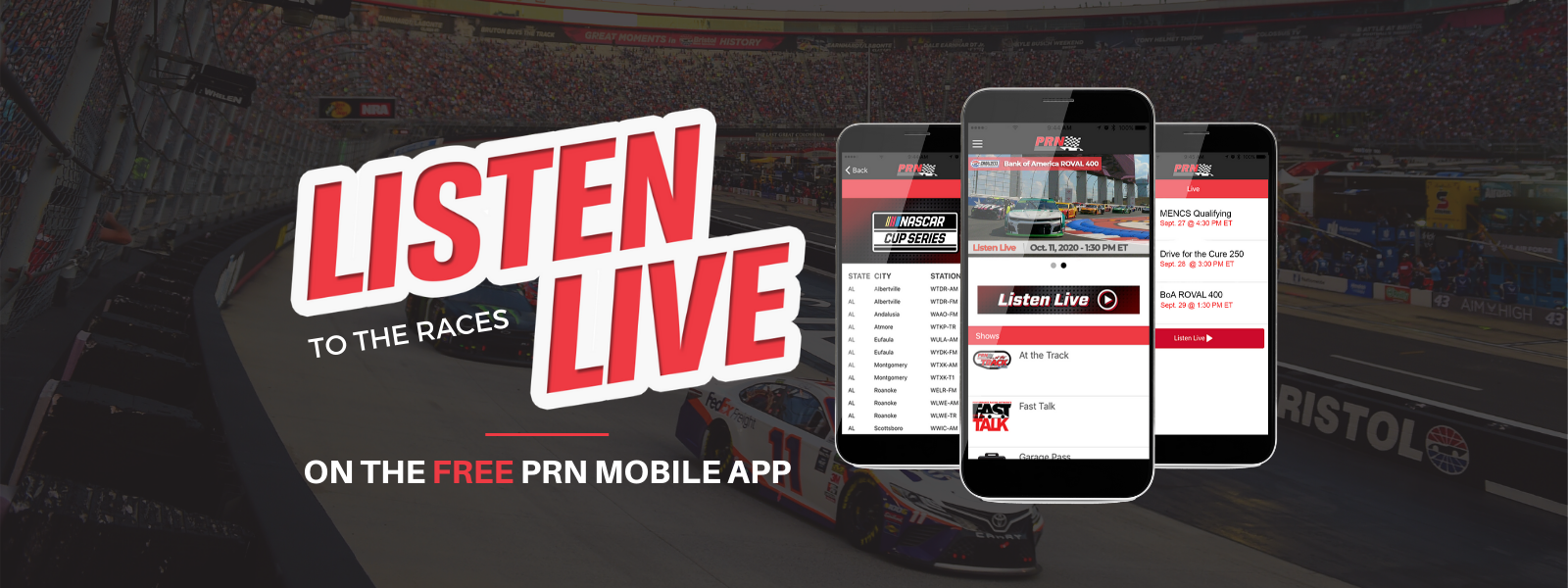 prn nascar radio