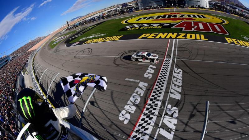 Harvick at LVMS