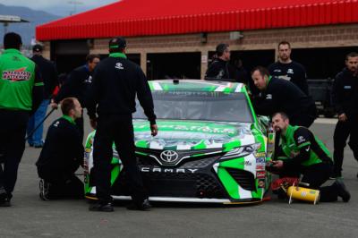 Kyle Busch Inspection