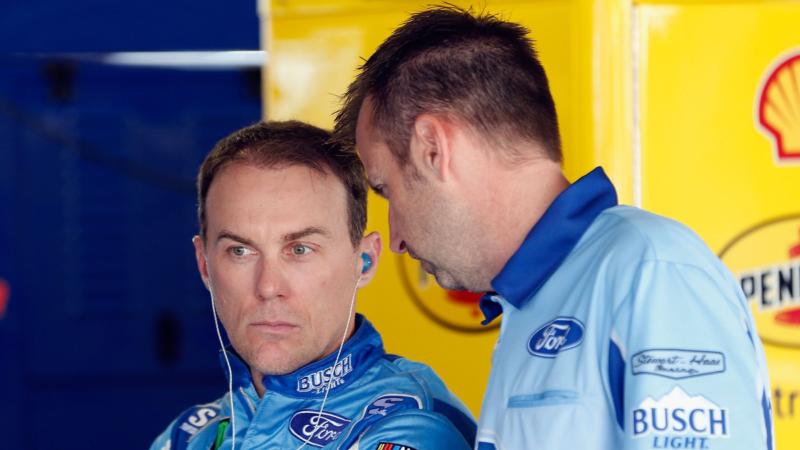 Kevin Harvick and Rodney Childers
