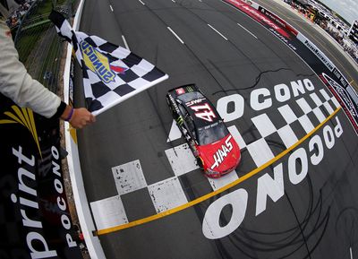 Kurt Busch Wins Pocono